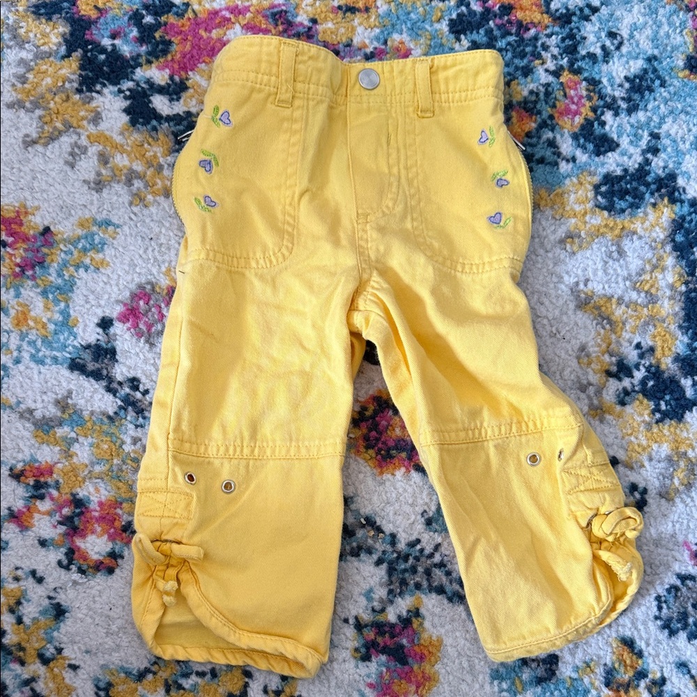 2004 Sesame Street vintage yellow pants